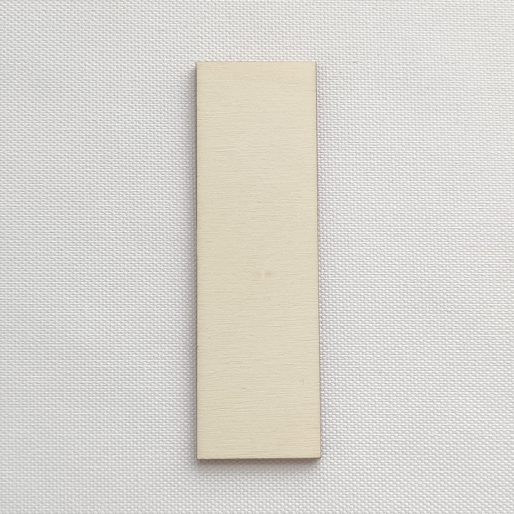 Simple Wooden Alphabet Letter