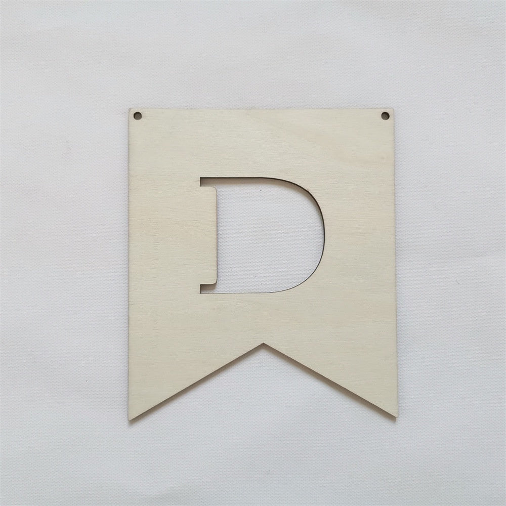 Hollow Wooden Custom Banner