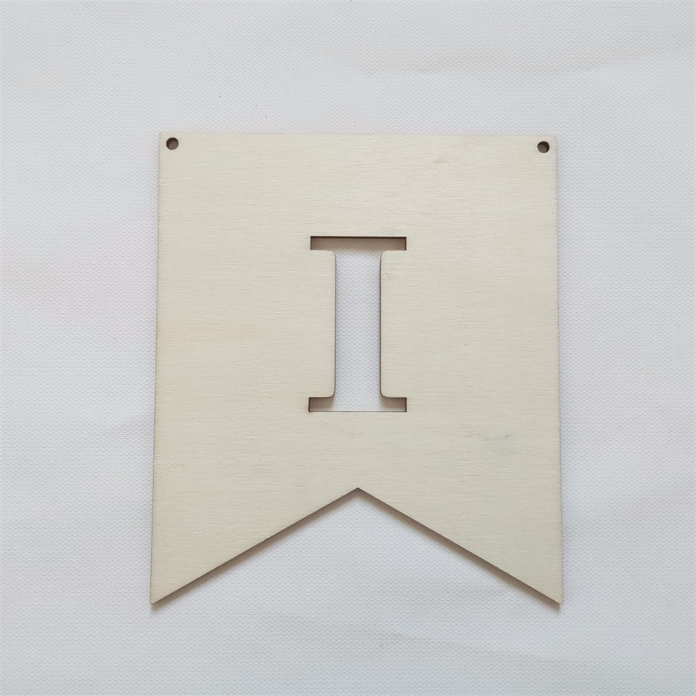Hollow Wooden Custom Banner