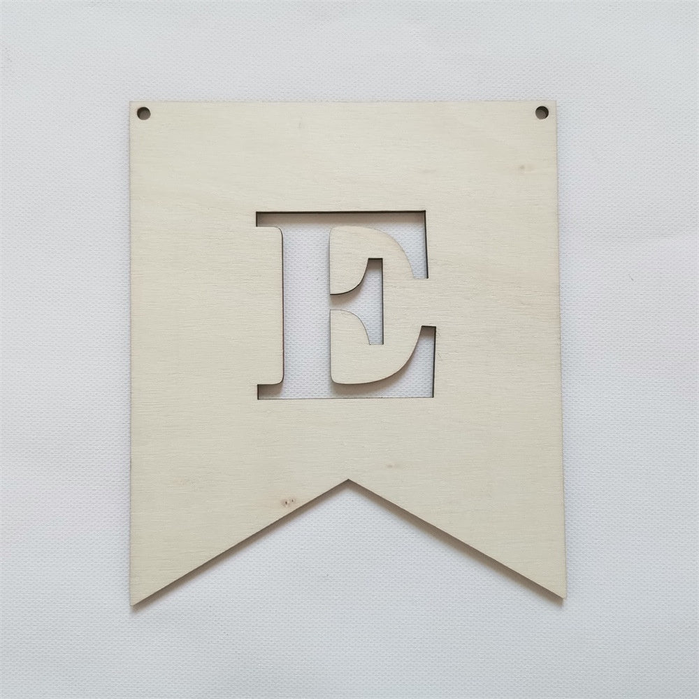 Hollow Wooden Custom Banner
