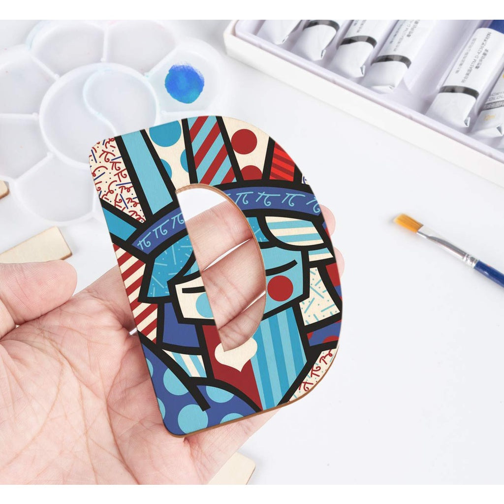 Simple Wooden Alphabet Letter