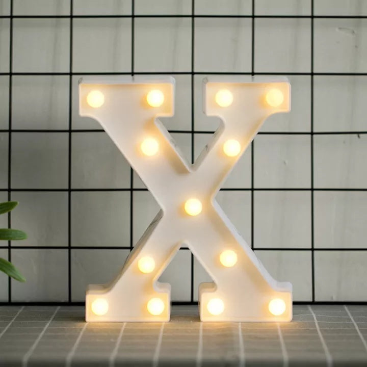 Marquee LED alphabet letters light