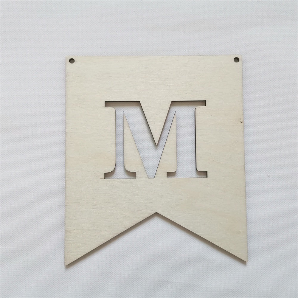 Hollow Wooden Custom Banner