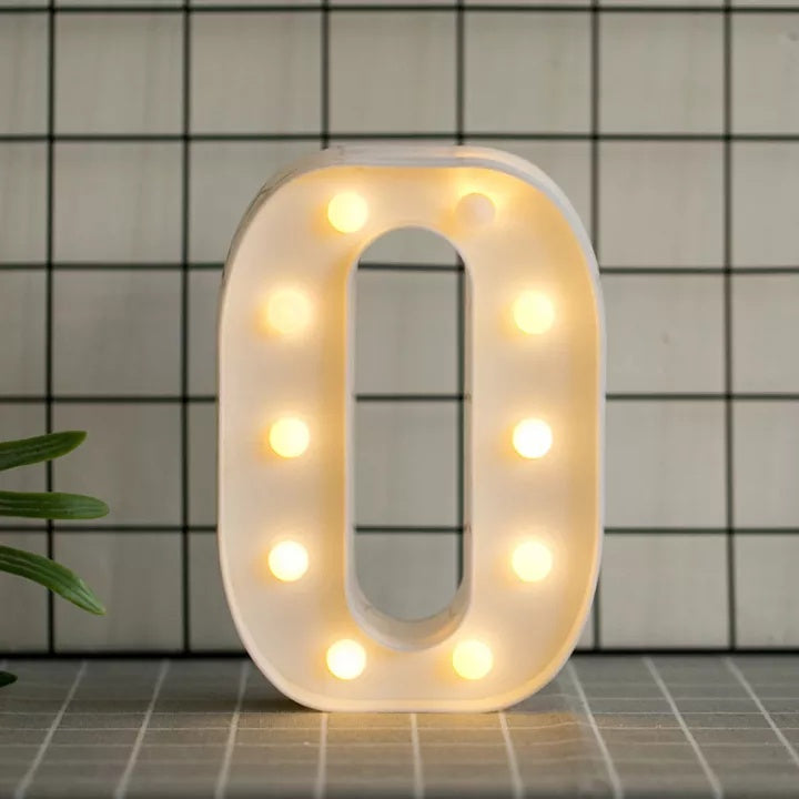 Marquee LED alphabet letters light