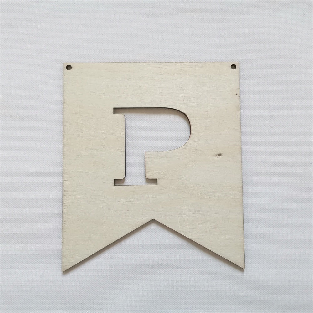 Hollow Wooden Custom Banner