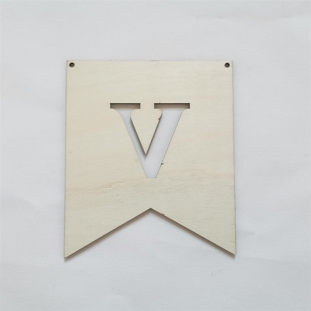 Hollow Wooden Custom Banner