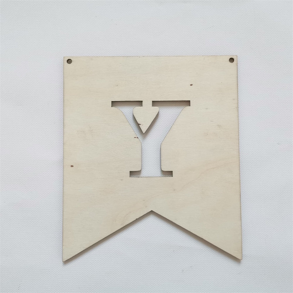 Hollow Wooden Custom Banner