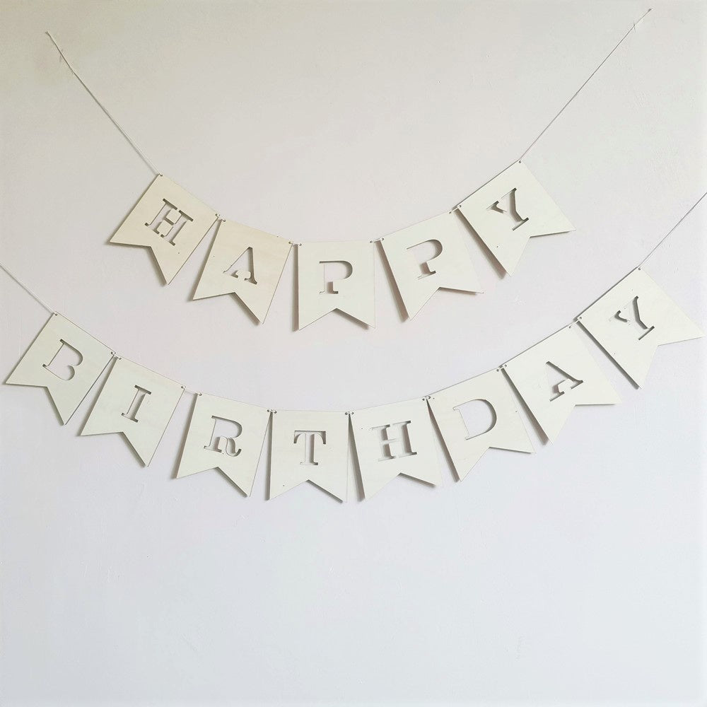 Hollow Wooden Custom Banner