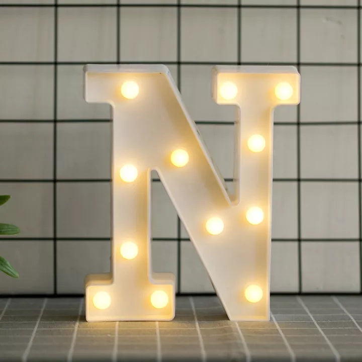 Marquee LED alphabet letters light