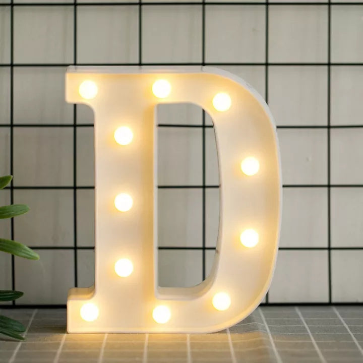 Marquee LED alphabet letters light