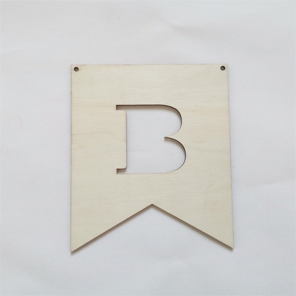 Hollow Wooden Custom Banner