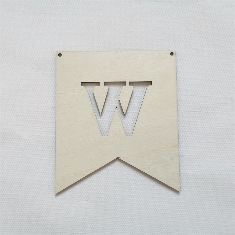 Hollow Wooden Custom Banner