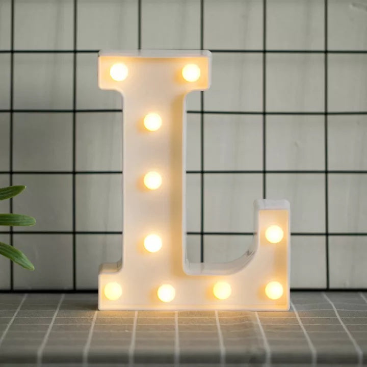 Marquee LED alphabet letters light
