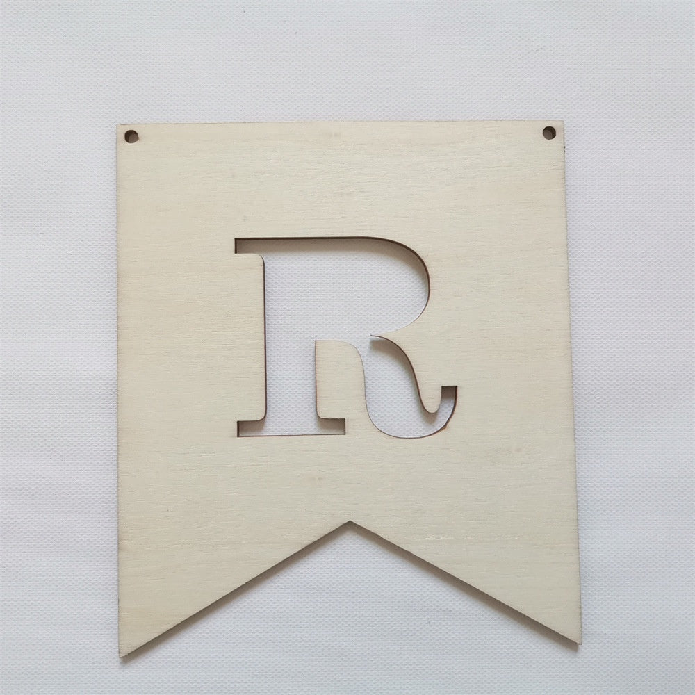 Hollow Wooden Custom Banner