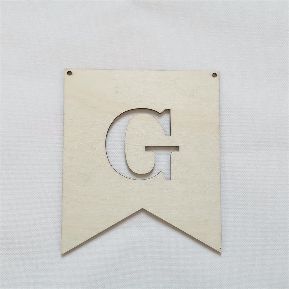 Hollow Wooden Custom Banner