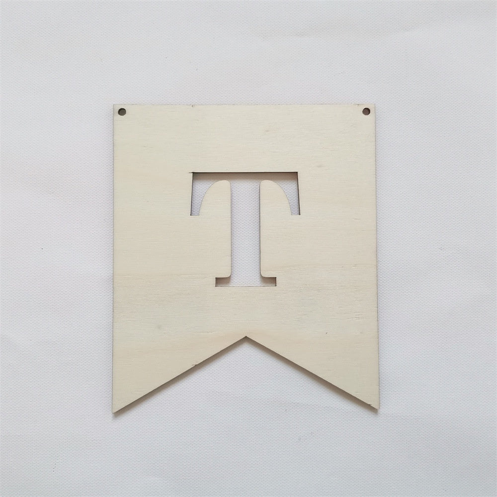 Hollow Wooden Custom Banner