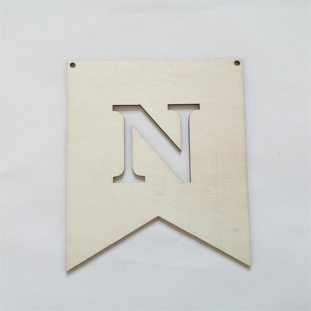 Hollow Wooden Custom Banner