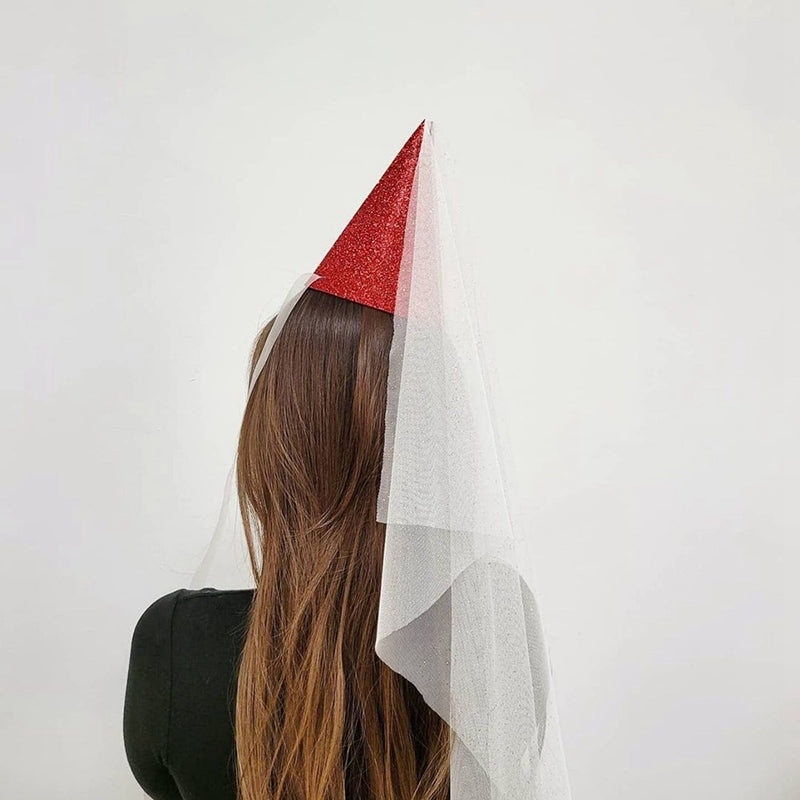 Korea Style Veil Party Hat