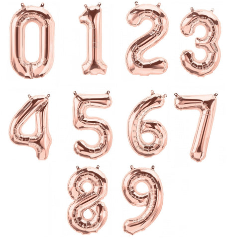 16 inch Number Foil Balloon