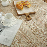 Crochet Knitting Decorative Table Cloth with Tassel