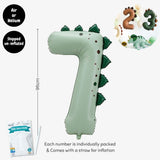 Personalised Dinosaur Theme Birthday Balloon Party Balloon Banner Decoration