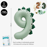 Personalised Dinosaur Theme Birthday Balloon Party Balloon Banner Decoration