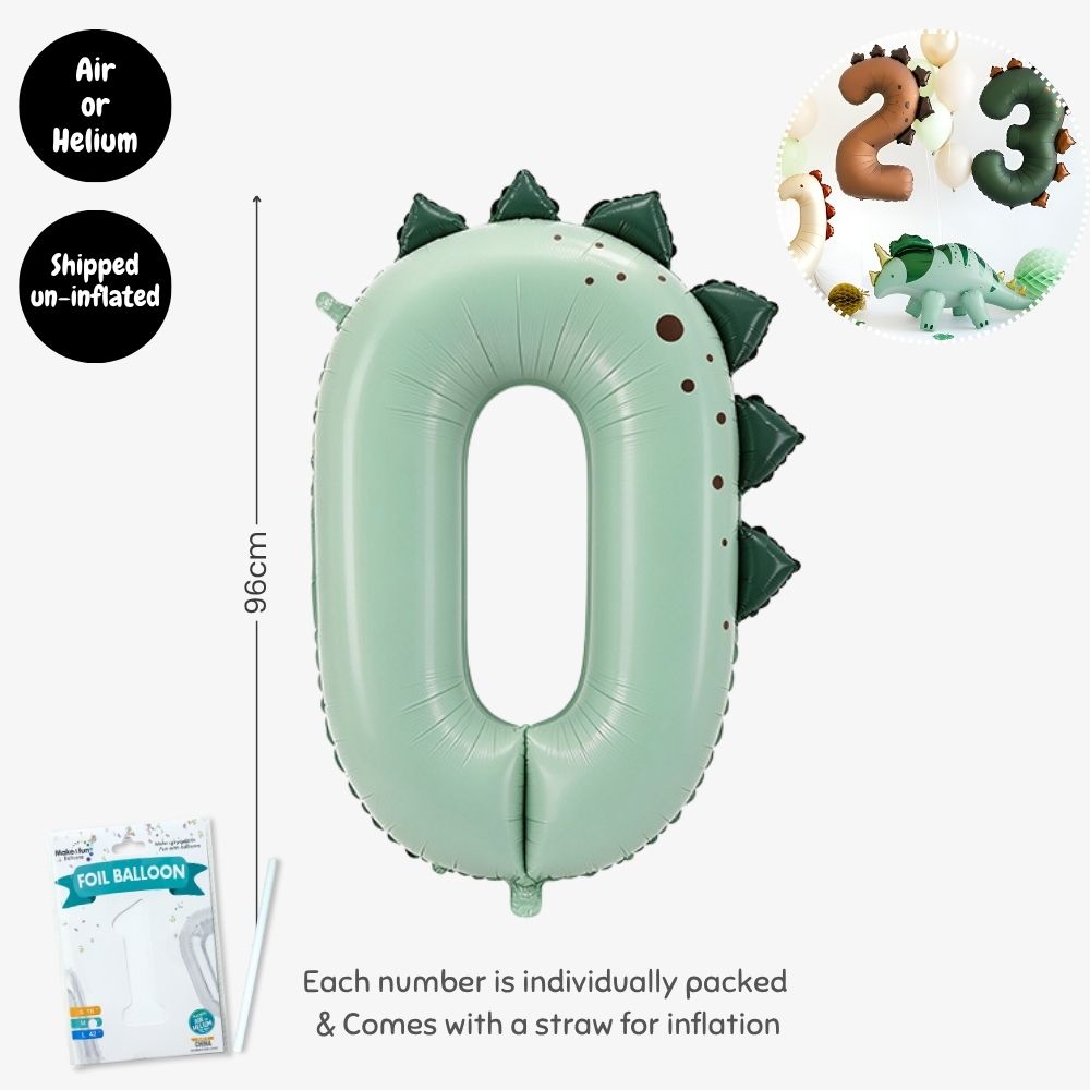Personalised Dinosaur Theme Birthday Balloon Party Balloon Banner Decoration