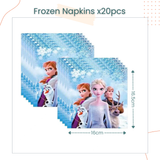 Disposable Frozen Elsa Anna Theme Tableware