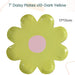 Colorful Rainbow Daisy Disposable Plates Napkins Tableware for Birthday Party