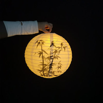 Round Antique Design Mid-Autumn Paper Lantern