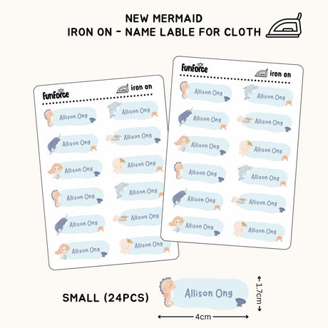 [ Iron on ] Name label