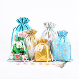 Christmas Gift Drawstring Packaging Bag Goodie