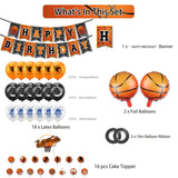 Basketball Balloon Birthday Set 1