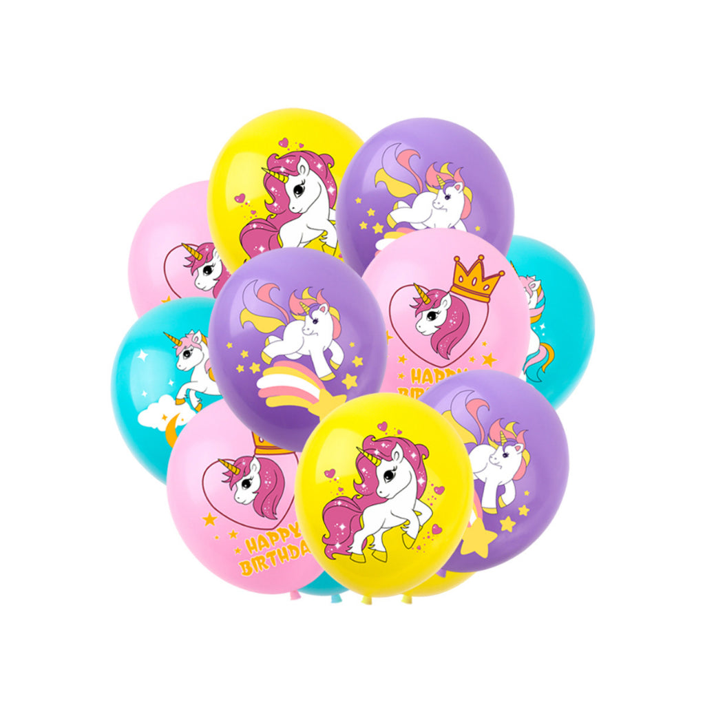 Unicorn Birthday Balloon Pack