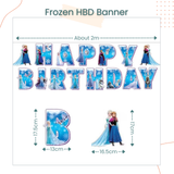 Disposable Frozen Elsa Anna Theme Tableware