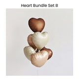 Helium Inflated - Heart Balloon Bouquet [FB-112]