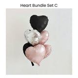 Helium Inflated - Heart Balloon Bouquet [FB-112]