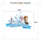 Disposable Frozen Elsa Anna Theme Tableware