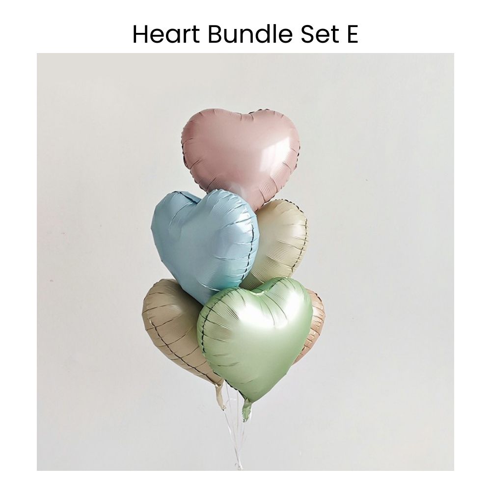 Helium Inflated - Heart Balloon Bouquet [FB-112]
