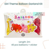 2m Girl Theme Garland Kit