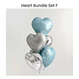 Helium Inflated - Heart Balloon Bouquet [FB-112]