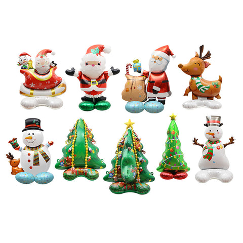 Christmas 3D Cartoon Oversized Foil Balloon
