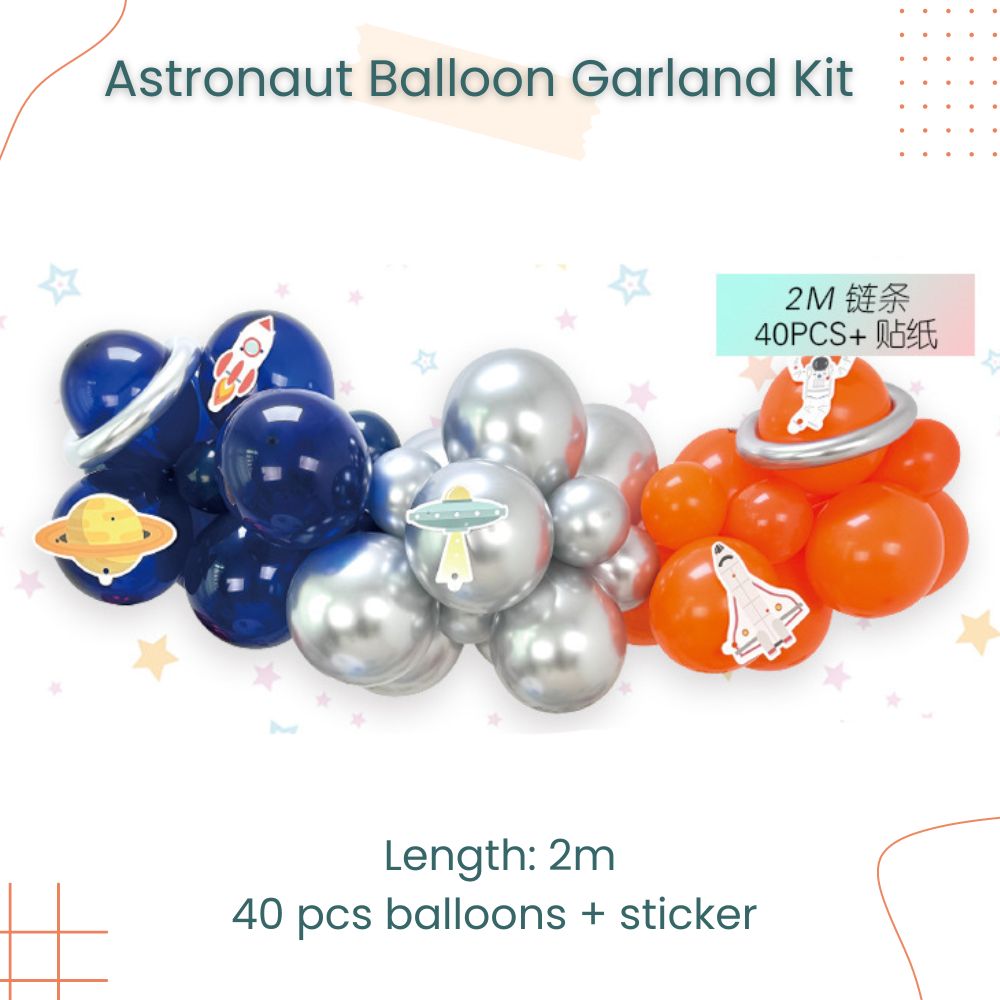 2m Astronaut Theme Garland Kit