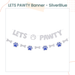 Puppy IT'S MY BDAY MOTHER PUPPERS & LETS PAWTY Decoration Banner for Birthday Party