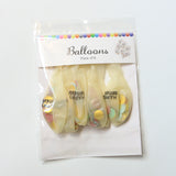 Happy Birthday Confetti Balloon 6pcs per Pack