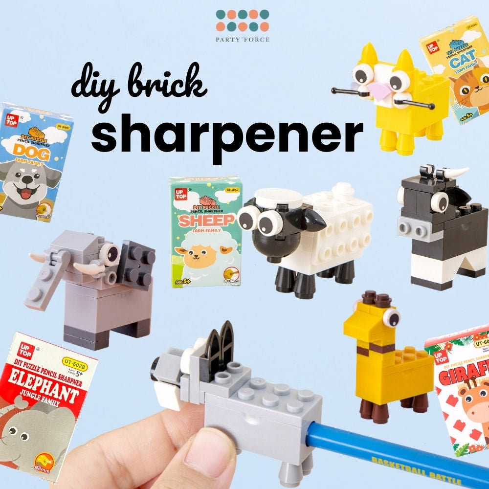 DIY Animal Brick Pencil Sharpener