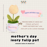 Happy Mother's day banner gift flower and decoration