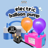 Electric Balloon Pump with Twin Nozzle (Not Helium Tank gas)