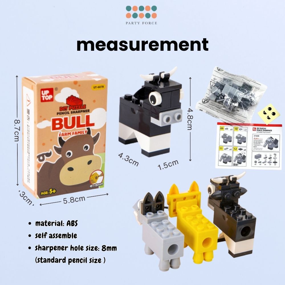 DIY Animal Brick Pencil Sharpener