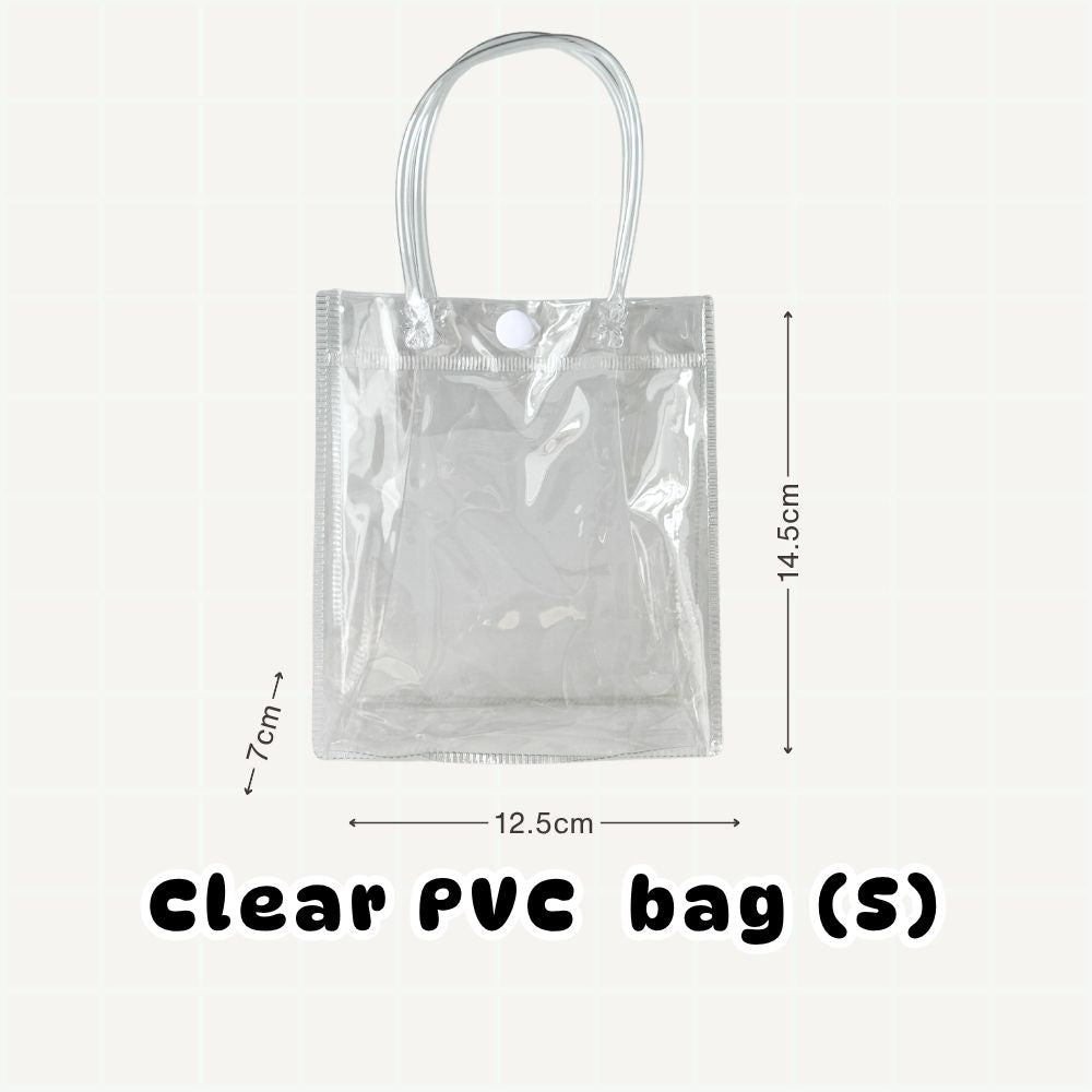PVC Transparent Goodie Bag cute clear gift bag for birthday party event